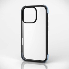 【PM-A24CHVAIRBK2】iPhone 16 Pro MUBRAIN ハイブリッドケース エアバッグ