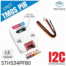 【M5STACK-U185】M5Stack用TMOS PIRユニット(STHS34PF80搭載)
