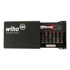 【71988】SECURITY BIT SET WITH MINI RATCHET 39PC
