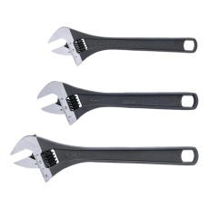 【76280】ADJUSTABLE WRENCH SET 3PC