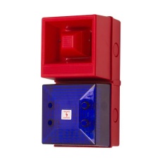 【245184】AUDIO/VISUAL SIGNAL FLASH 24VDC BLUE