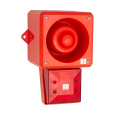 【245281】AUDIO/VISUAL SIGNAL FLASH 24VDC RED