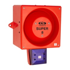 【245398】AUDIO/VISUAL SIGNAL FLASH 230VAC BLUE