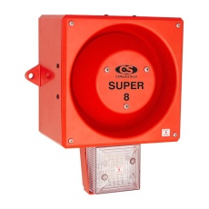 【245399】AUDIO/VISUAL SGNL FLASH 230VAC CLEAR