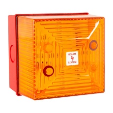 【245448】VISUAL SIGNAL FLASHING 280VAC AMBER