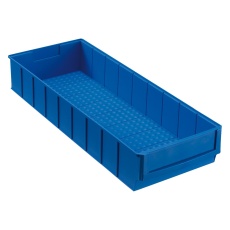 【456570】SHELF BIN 185 X 500 X 81MM BLU