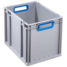 【456735】EURO CONTAINER 400X300X320MM BLU/GRY