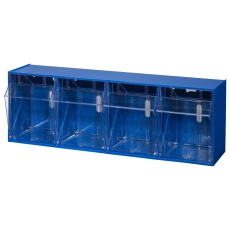 【464420】BIN CABINET 600 X 170 X 205MM BLU/CLR