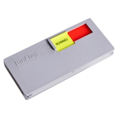 【775038】BIN FLAG 50MM X 112MM X 10MM GREY