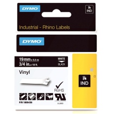 【1805436】LABEL PRINTER TAPE WHITE ON BLACK 5.5M