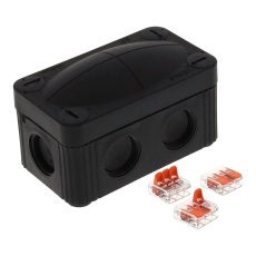 【10109900】ENCLOSURE JUNCTION BOX PP BLACK