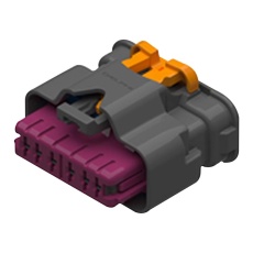 【33502275】AUTOMOTIVE HOUSING RCPT 6POS