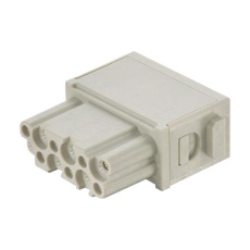 【09140125101】HEAVY DUTY MODULE RCPT 12POS 10A