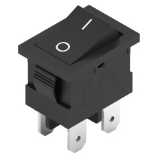 【471016264142】ROCKER SW DPST-NO 16A 250VAC PANEL