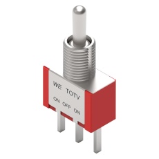【472123020311】TOGGLE SW SPDT 1A 30VDC PANEL/TH