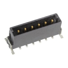 【15520062601000】CONN HEADER 6POS 1ROW 2.54MM SMT