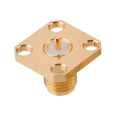 【60312422114521】RF COAXIAL SMA JACK 50 OHM FLANGE