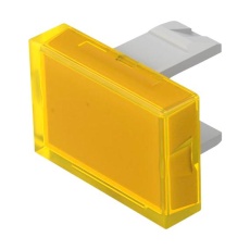 【01-901.4】LENS SWITCH RECTANGULAR YELLOW FLUSH