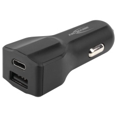 【1000-0021】IN-CAR USB CHARGER 12-24VDC 20W