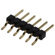 【10027011-106HLF】CONN R/A HEADER 6POS 1ROW 2.54MM/SMT