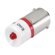 【10-2524.3042】SINGLE LED LAMP PB SW BA9S RED 130V