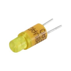 【10-2613.1074】LED YELLOW 270MCD 580NM T-1