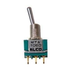 【1-1437558-0】TOGGLE SW SPDT 6A 125VAC PANEL