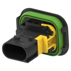 【1-1703843-2】AUTOMOTIVE HOUSING PLUG 2POS PBT
