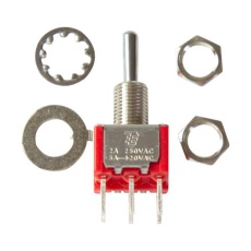 【1-1825139-7】TOGGLE SWITCH DPDT 5A 28VDC THT