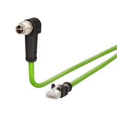 【142M2X5B010】SENSOR CORD 8P M12 PLUG-RJ45 PLUG 1M