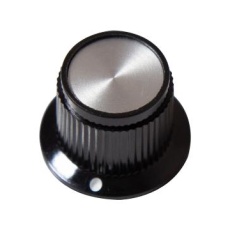 【1437624-6】KNOB ROUND SHAFT PHENOLIC 19MM