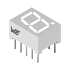 【157142B12803】LED DISPLAY 7-SEG CMN AND BLUE