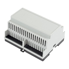 【1597DIN6GY】ENCLOSURE DIN RAIL POLYCARBONATE GREY