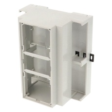 【1597DIN6MDH53】ENCLOSURE DIN RAIL PPO GRAY