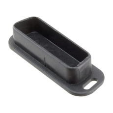 【160X10459X】DUST CAP 15POS BLACK SOCKET CONNECTOR