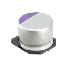 【16SVPE470M】CAP 470UF 16VDC ALU POLYMER SMD  テーピングサービス品