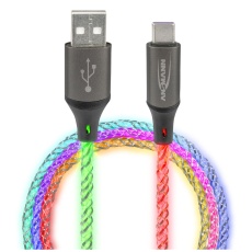 【1700-0158】USB CABLE 2.0 A PLUG-C PLUG 1M
