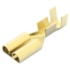 【170258-1】FEMALE DISCONNECT 6.35MM 14-12AWG