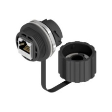 【17-150014】IN-LINE COUPLER RJ45 JACK 8P8C CAT6A