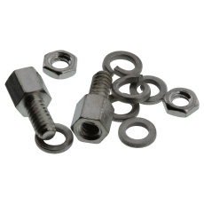 【173112-0248】FEMALE SCREW LOCK STEEL 6MM 4-40 UNC
