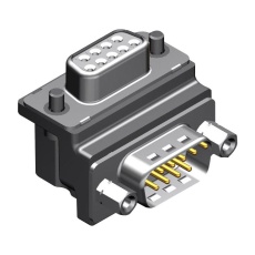 【173114-0258】D SUB ADAPTER RCPT-PLUG 9POS