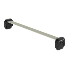 【173799-E】CABLE ASSY 12P IDC R/A RCPT-RCPT 0.1M