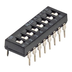 【1825059-5】DIP SW 0.1A 24VDC THT