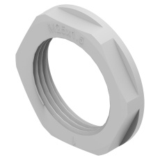 【1SNG607010R0000】GLAND LOCKNUT PA 6 M25 6MM GREY