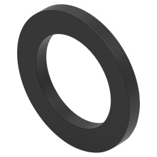 【1SNG609010R0000】WASHER FLAT CR/NBR OD - 15.5MM M12