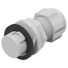 【1SNG622007R0000】CABLE GLAND NYLON6 12MM LIGHT GREY