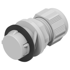 【1SNG622019R0000】CABLE GLAND NYLON6 17MM LIGHT GREY