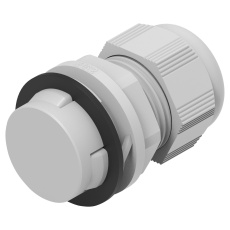 【1SNG622025R0000】CABLE GLAND NYLON6 17MM LIGHT GREY