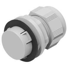 【1SNG622031R0000】CABLE GLAND NYLON6 28MM LIGHT GREY