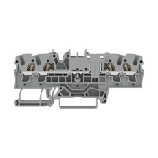 【2002-1861】TERMINAL BLOCK DIN RAIL 4POS 12AWG
